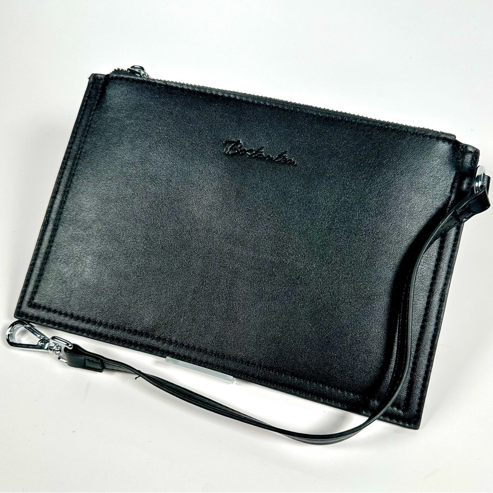 Bostanten 100% Leather Clutch Bag
